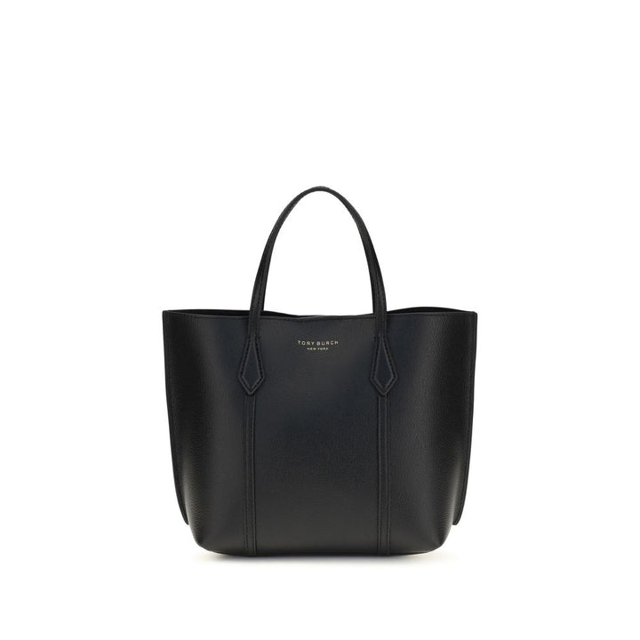 Tory Burch Black Calf Leather Bos Taurus Handbag
