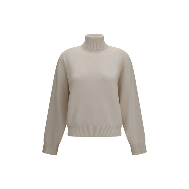 Brunello Cucinelli Beige Cashmere Sweater