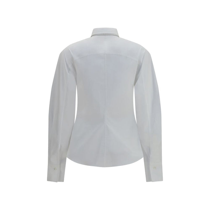 Brunello Cucinelli White Cotton Dress Shirt