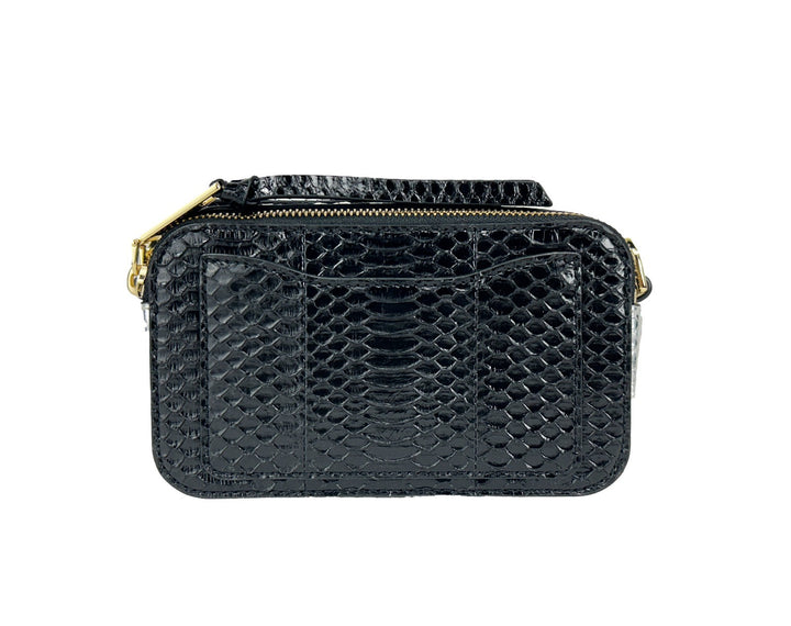 Marc Jacobs The Snapshot Snake Skin Crossbody Bag