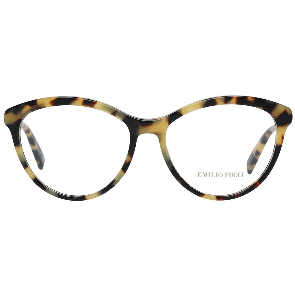 Emilio Pucci Brown Metal Glasses (Frames)