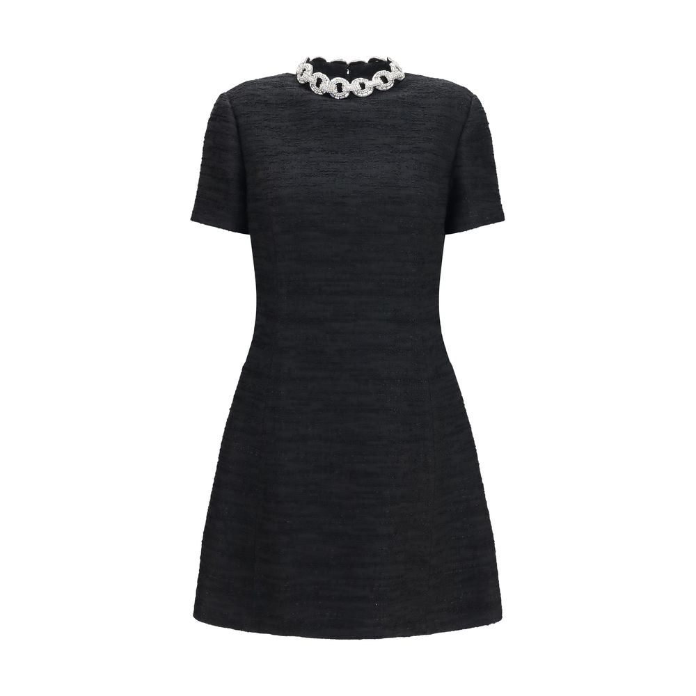 Valentino Black Cotton Casual Dress