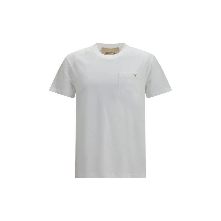 Valentino White Cotton T-Shirt