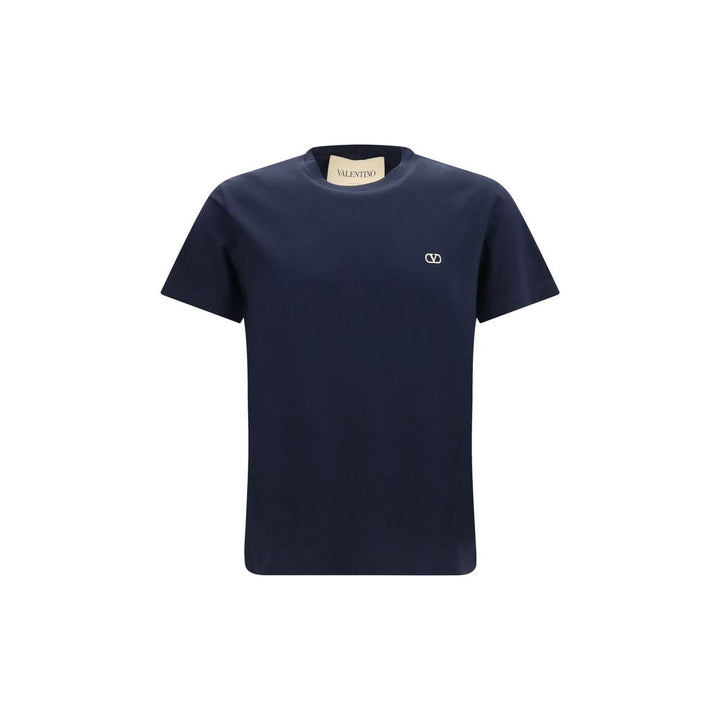 Valentino Blue Cotton T-Shirt