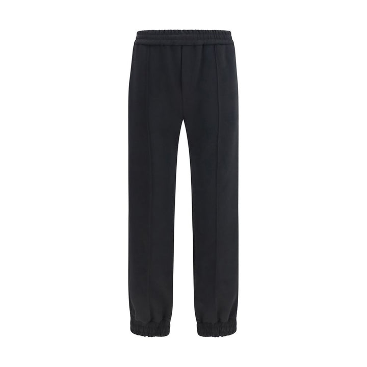 Valentino Garavani Black Cotton Joggers (Workout Pants)