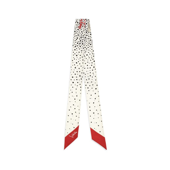 Valentino Garavani Beige Silk Scarf