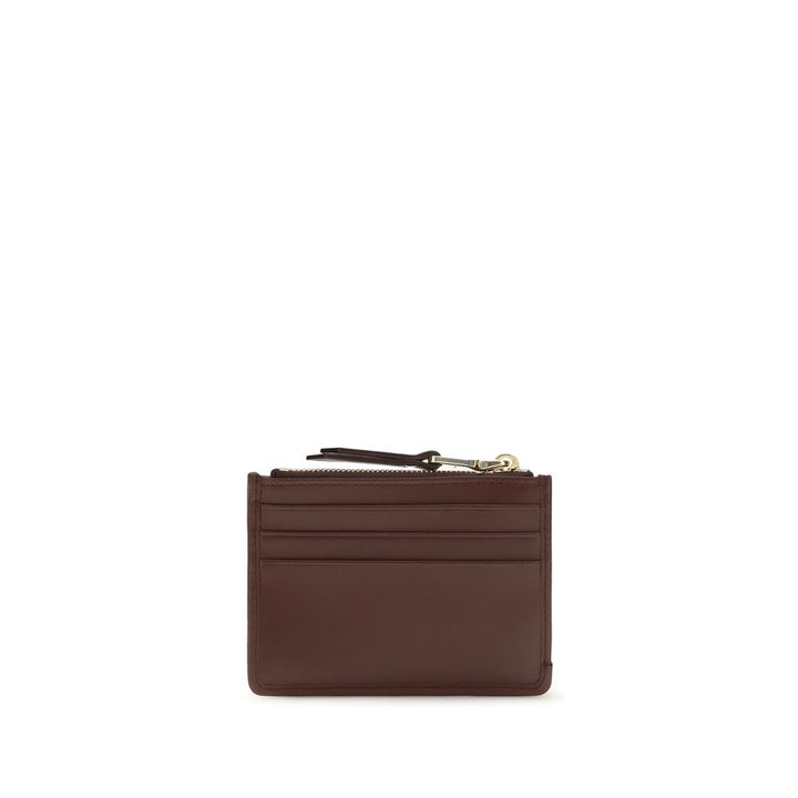 Miu Miu Bordeaux Lamb Ovis Aries Aries Wallet