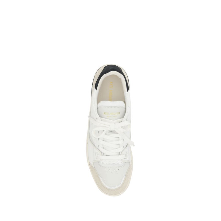 Axel Arigato White Calf Leather Bos Taurus Athletic Sneakers