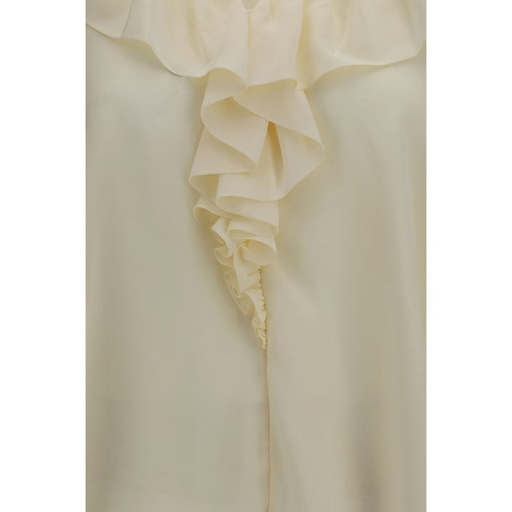 Chloé Beige Silk Blouse