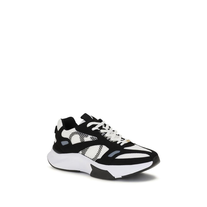 Valentino Garavani Multicolor Fabric Athletic Sneakers