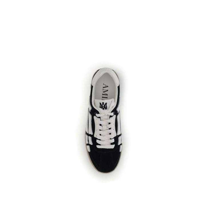Amiri Black Calf Leather Bos Taurus Athletic Sneakers