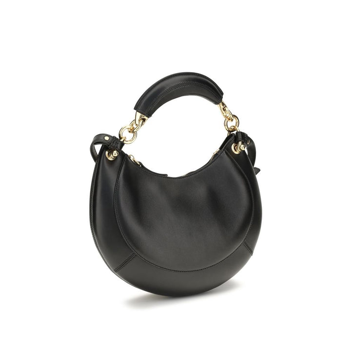 Chloé Black Calf Leather Bos Taurus Shoulder Bag