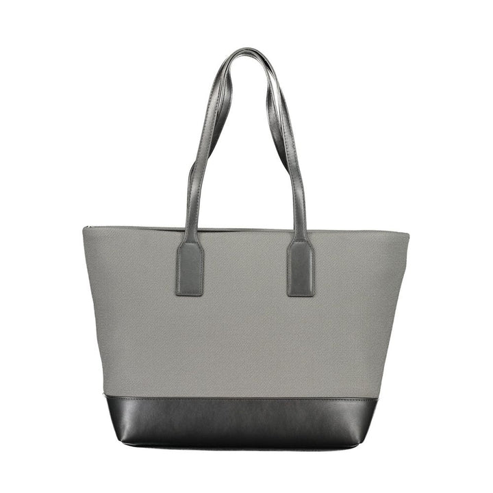 Mario Valentino Nero Poliuretano Women's Shoulder Bag