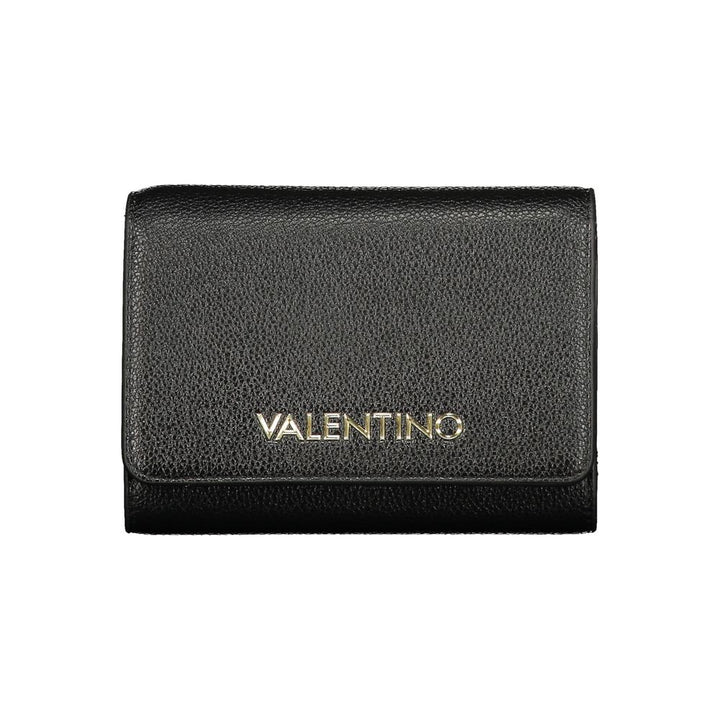 Valentino Black Polyurethane Women's Wallet