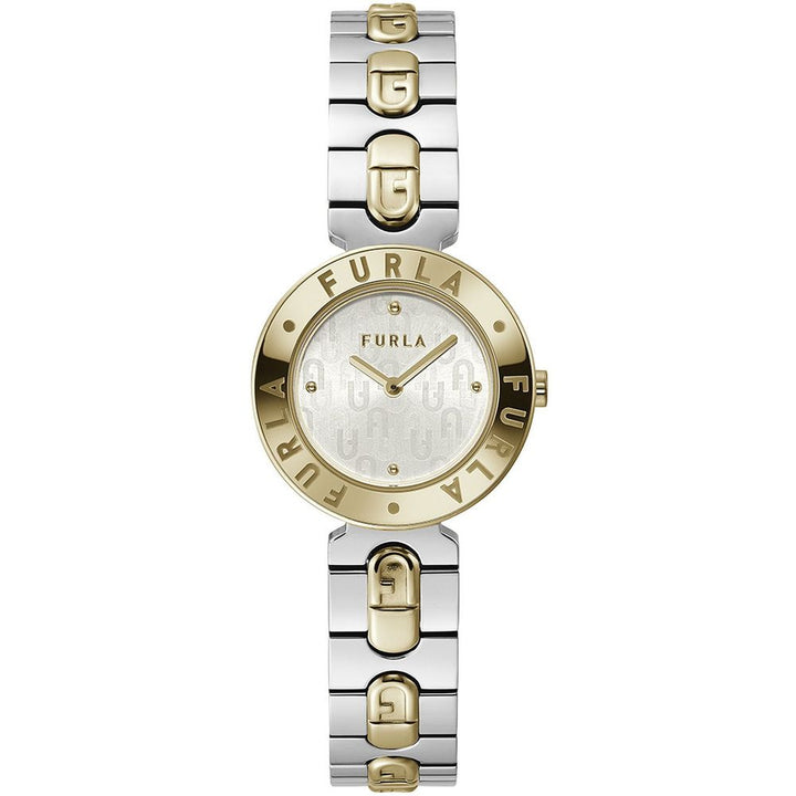 Furla Gray Stainless Steel Dress Watch
