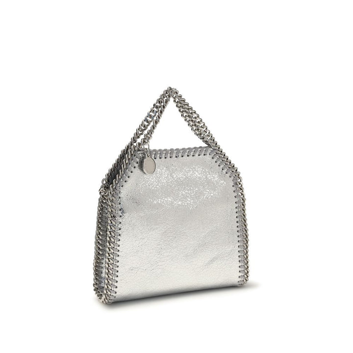 Stella McCartney Silver Polyester Shoulder Bag