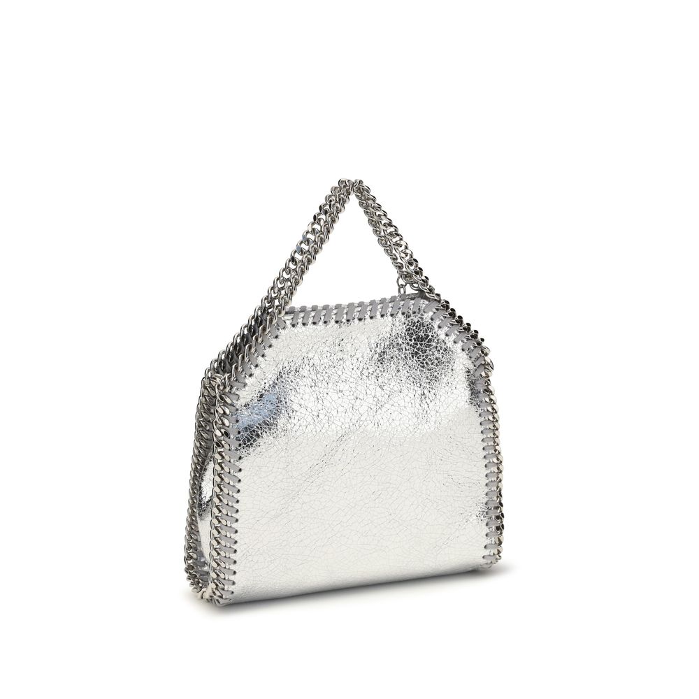 Stella McCartney Silver Polyester Shoulder Bag