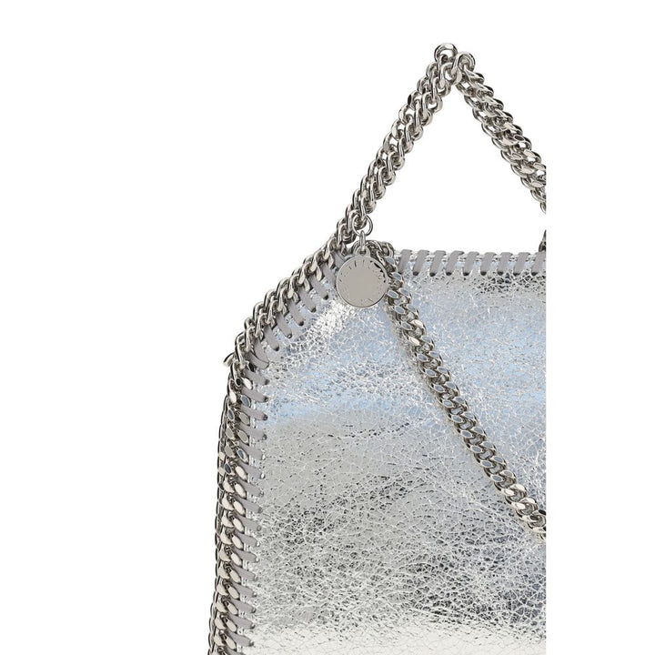 Stella McCartney Silver Polyester Shoulder Bag