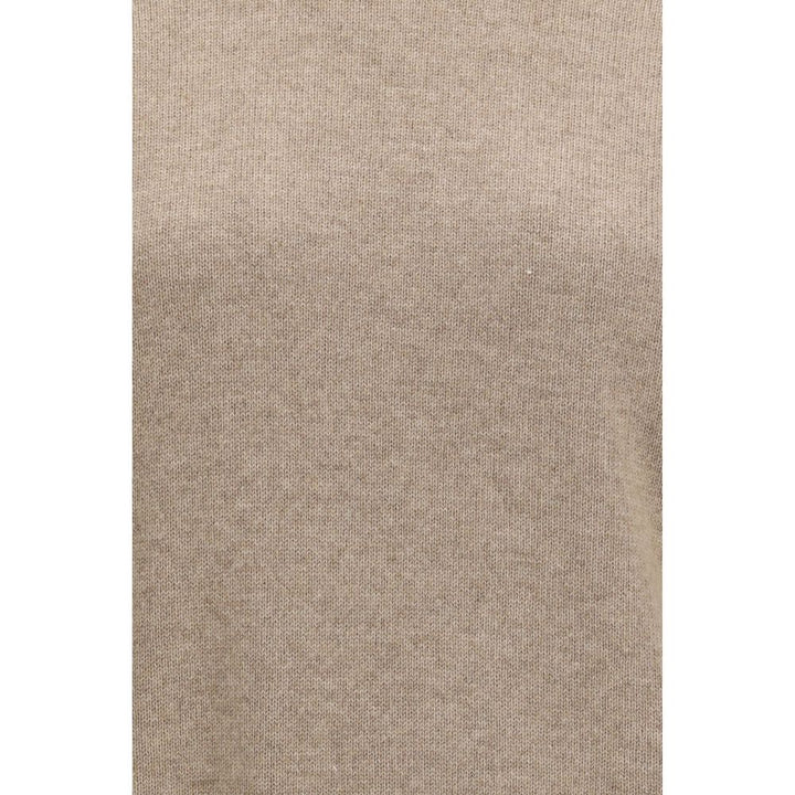 Brunello Cucinelli Brown Cashmere Turtleneck