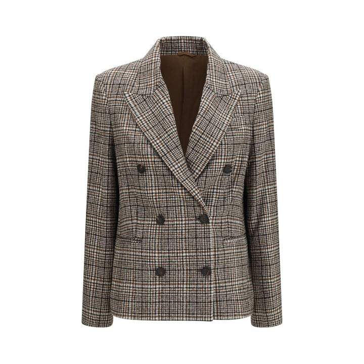 Brunello Cucinelli Multicolor Alpaca Vicugna Pacos Jacket