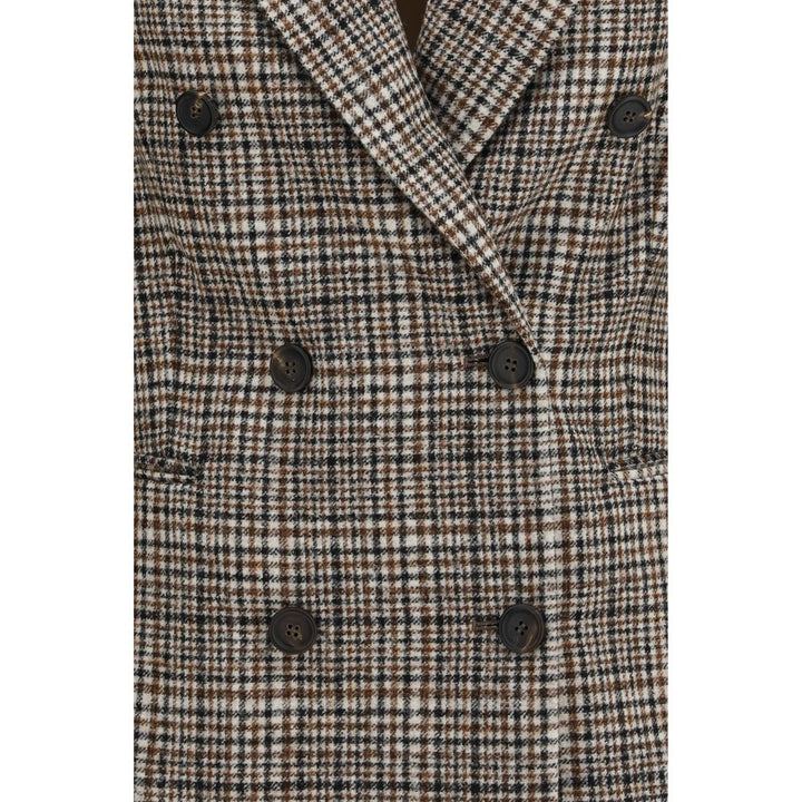 Brunello Cucinelli Multicolor Alpaca Vicugna Pacos Jacket