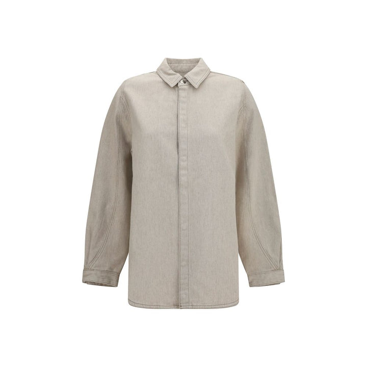 Jacquemus Beige Denim Shirt
