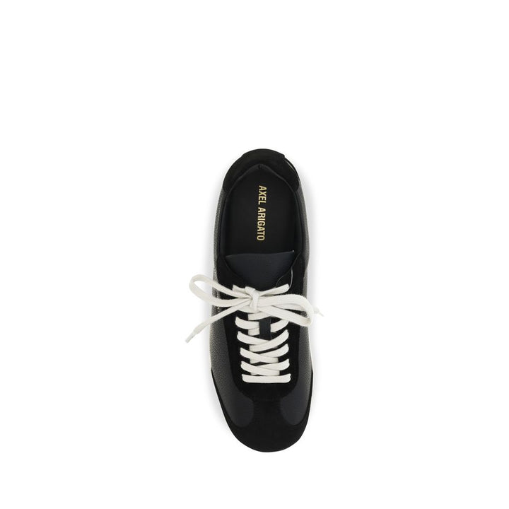Axel Arigato Black Calf Leather Bos Taurus Athletic Sneakers