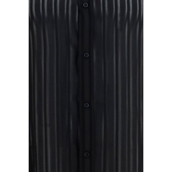 Gucci Black Silk Dress Shirt