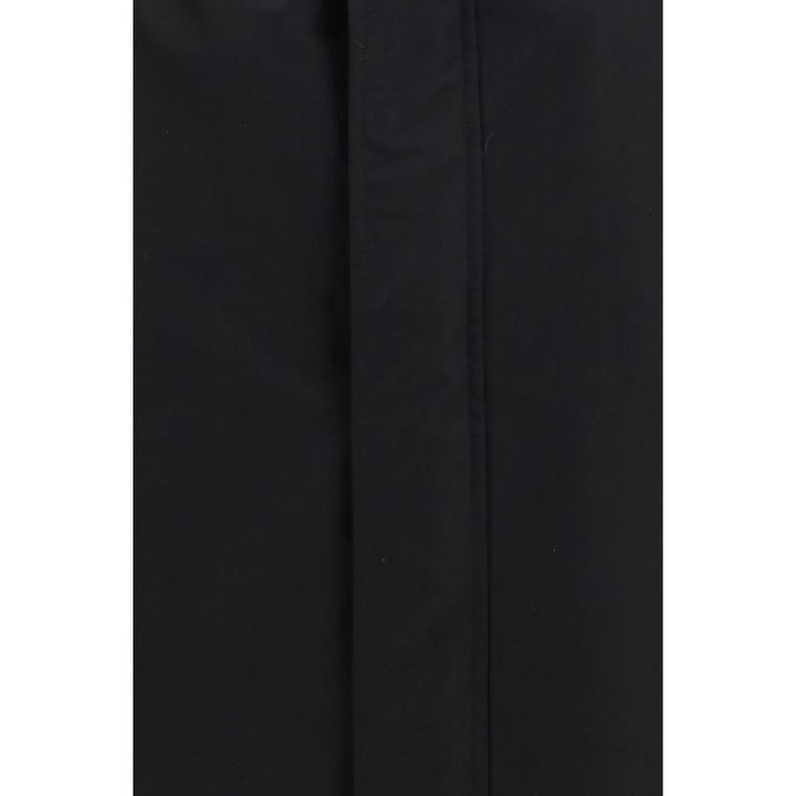Gucci Black Cotton Full-Length Jacket