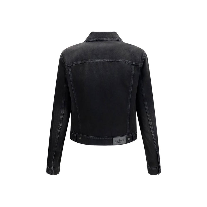 Gucci Blue Cotton Denim Jacket