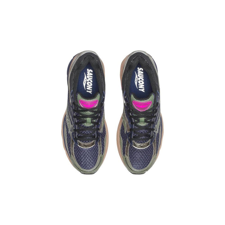 Saucony Blue Synthetic Athletic Sneakers