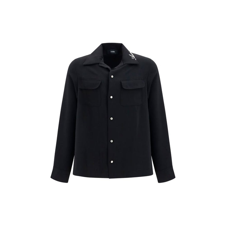 Amiri Black Polyester Shirt