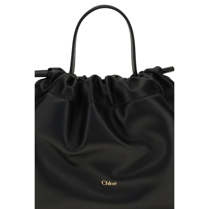 Chloé Black Lamb Ovis Aries Aries Shoulder Bag