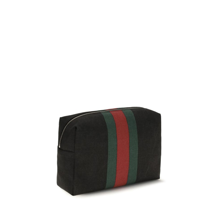 Gucci Black Fabric Shoulder Bag