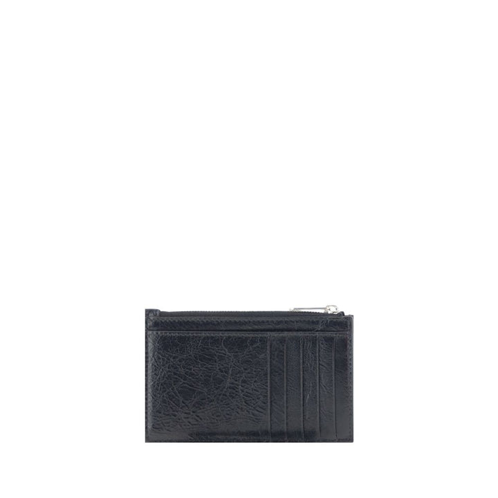 Balenciaga Black Lamb Ovis Aries Aries Wallet