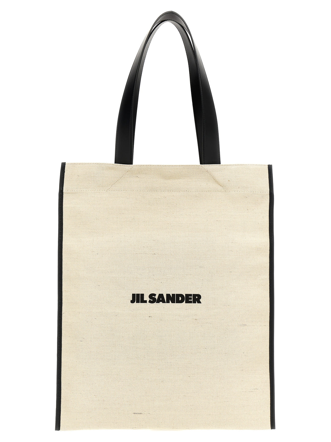 Jil Sander Bicolor Jute Tote Bag