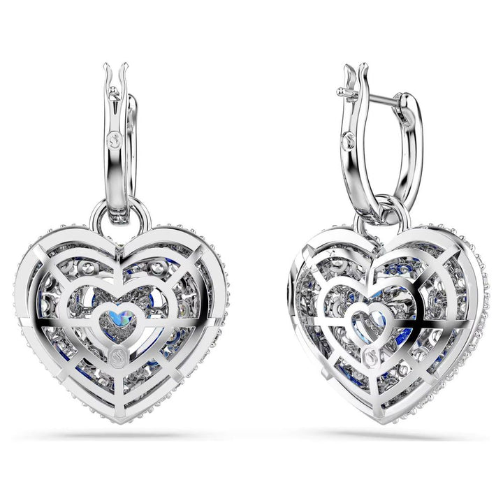 Swarovski Gray Stainless Steel Earrings