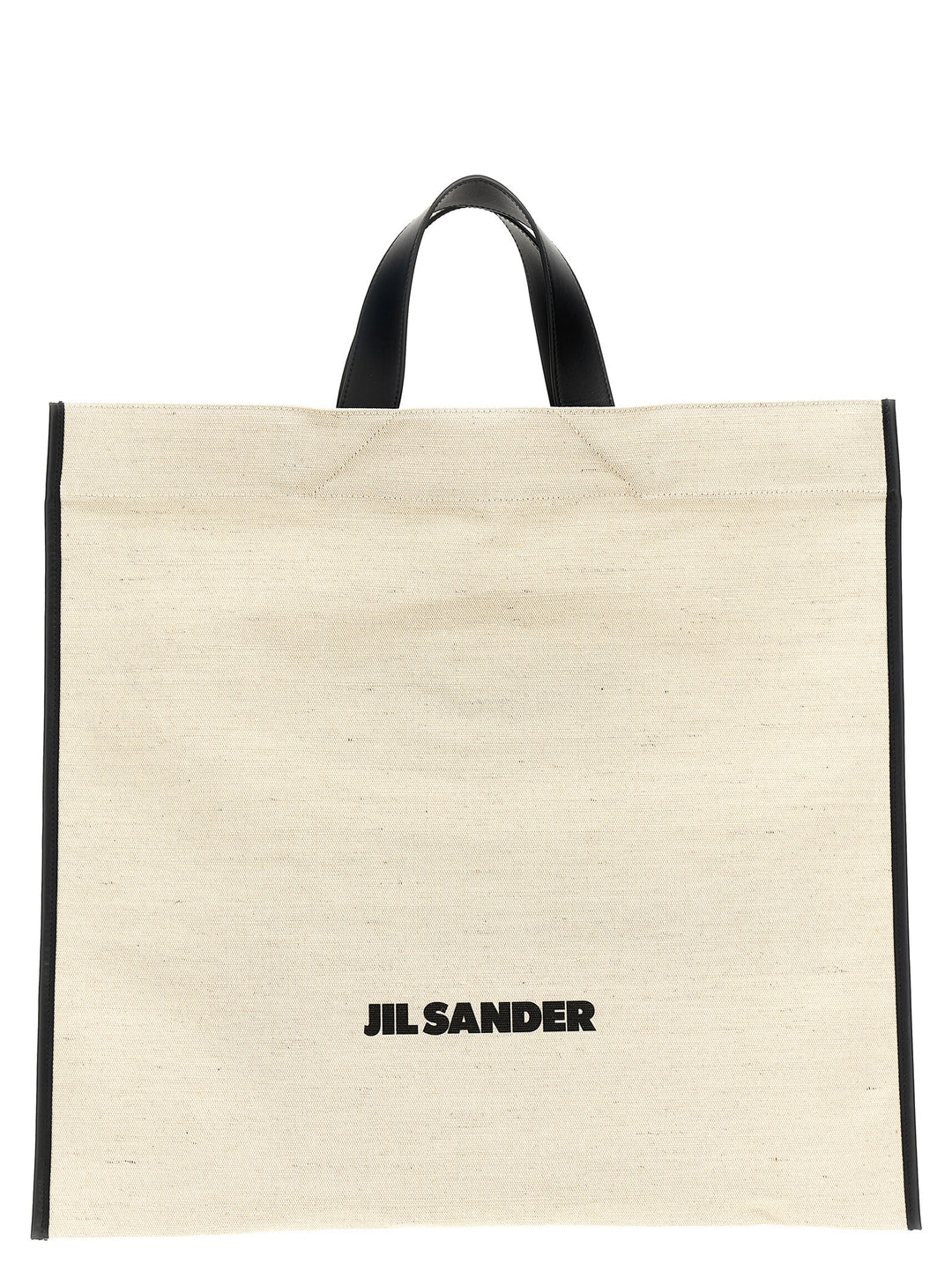Jil Sander Bicolor Jute Tote Bag