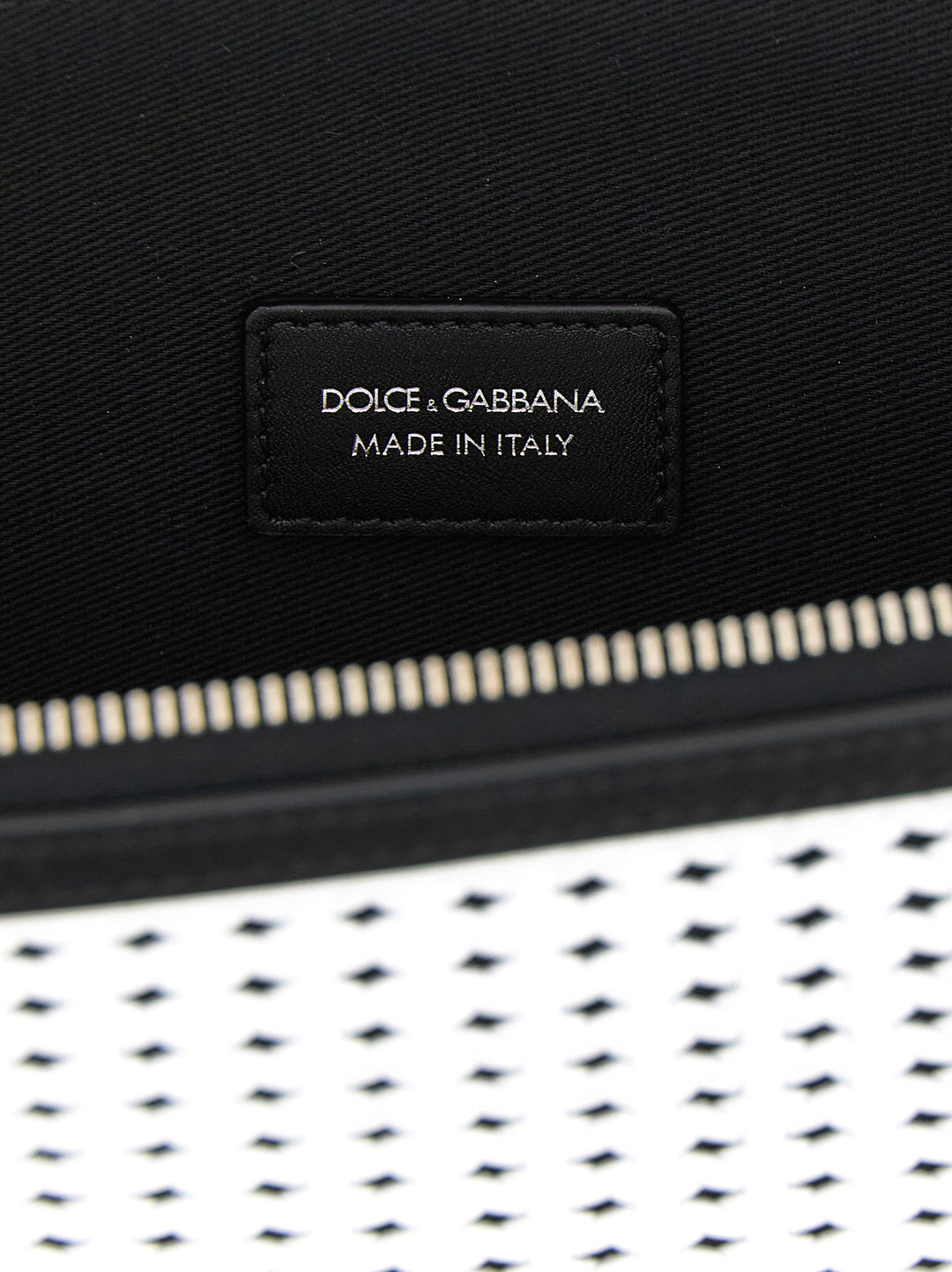 Dolce & Gabbana Bicolor Calfskin Clutch Bag