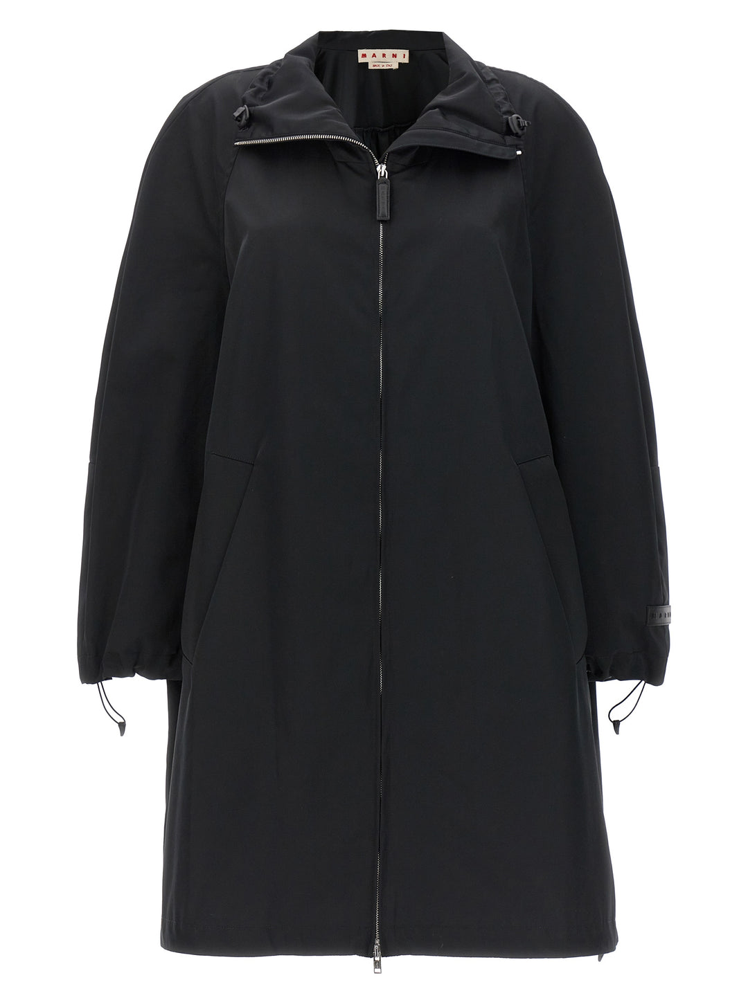 Marni Black Polyester Parka