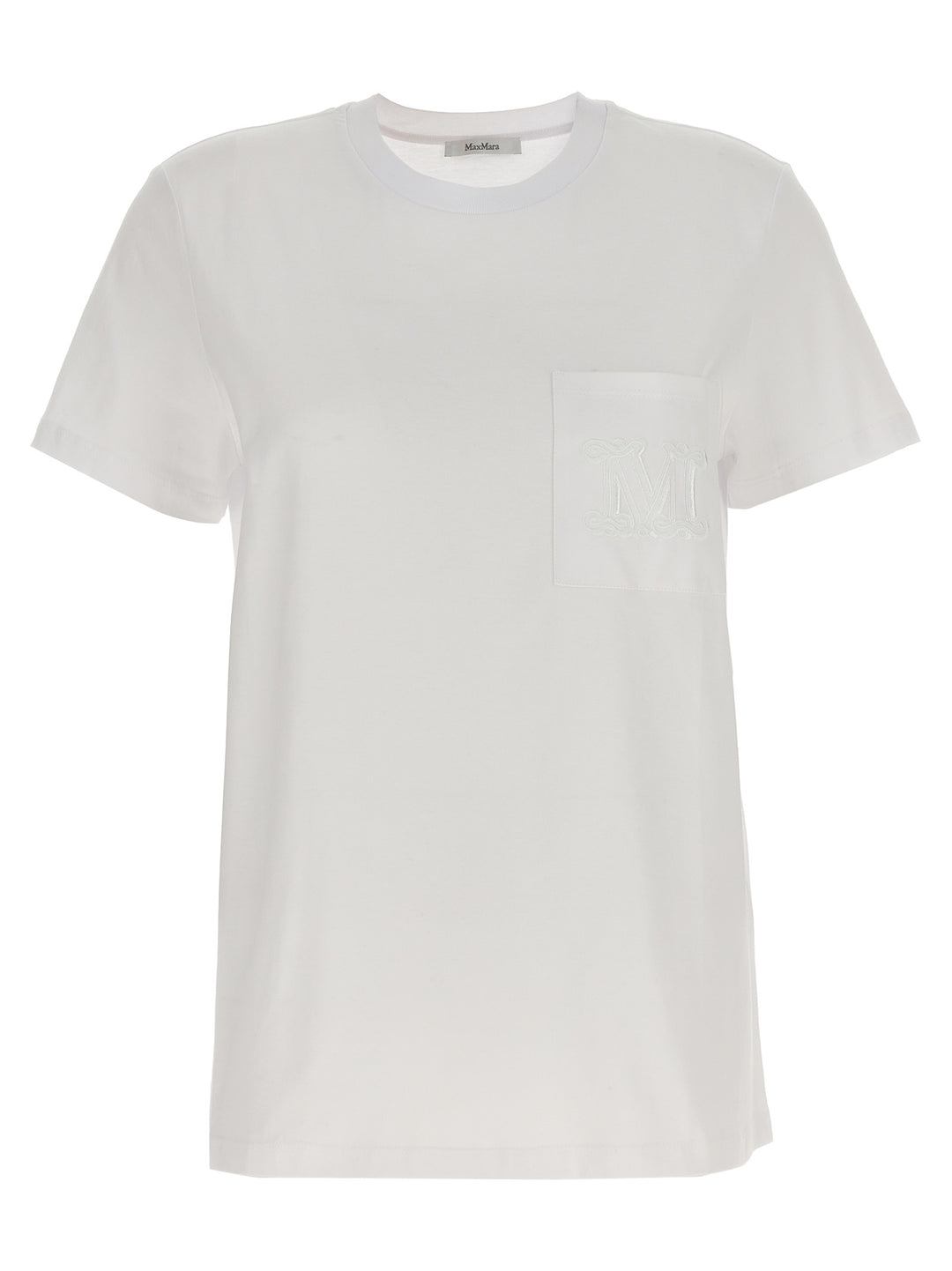 Max Mara White Cotton T-Shirt