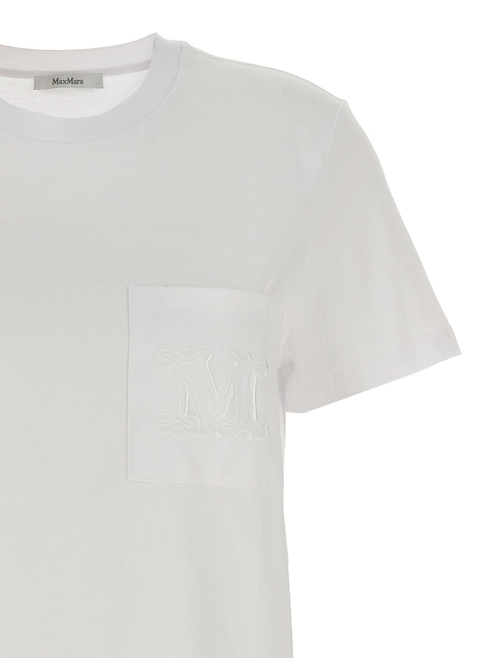 Max Mara White Cotton T-Shirt