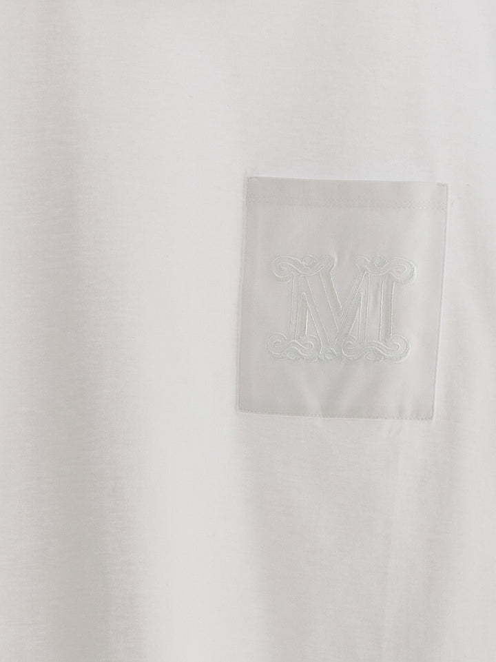 Max Mara White Cotton T-Shirt