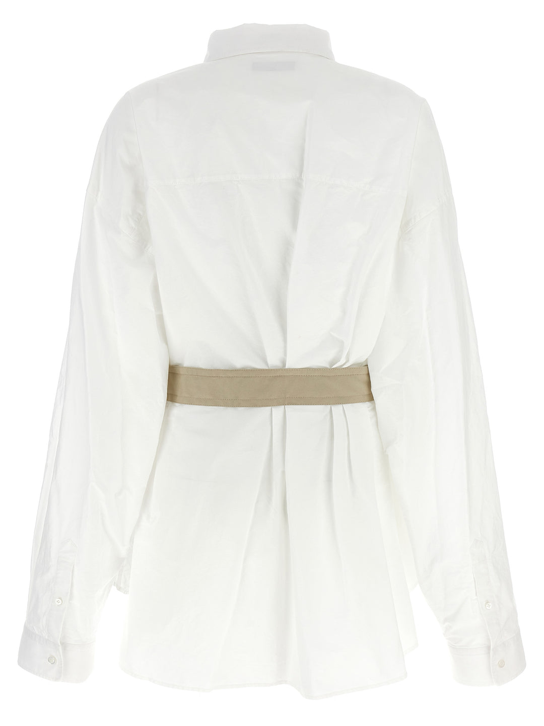 Balenciaga White Cotton Blouse