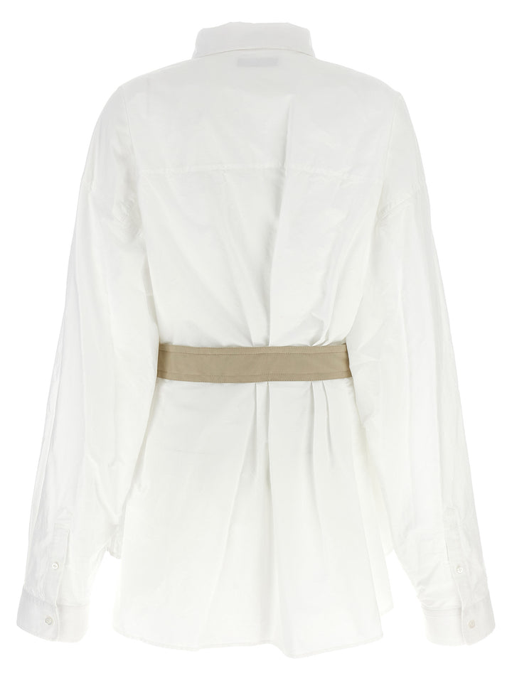 Balenciaga White Cotton Blouse