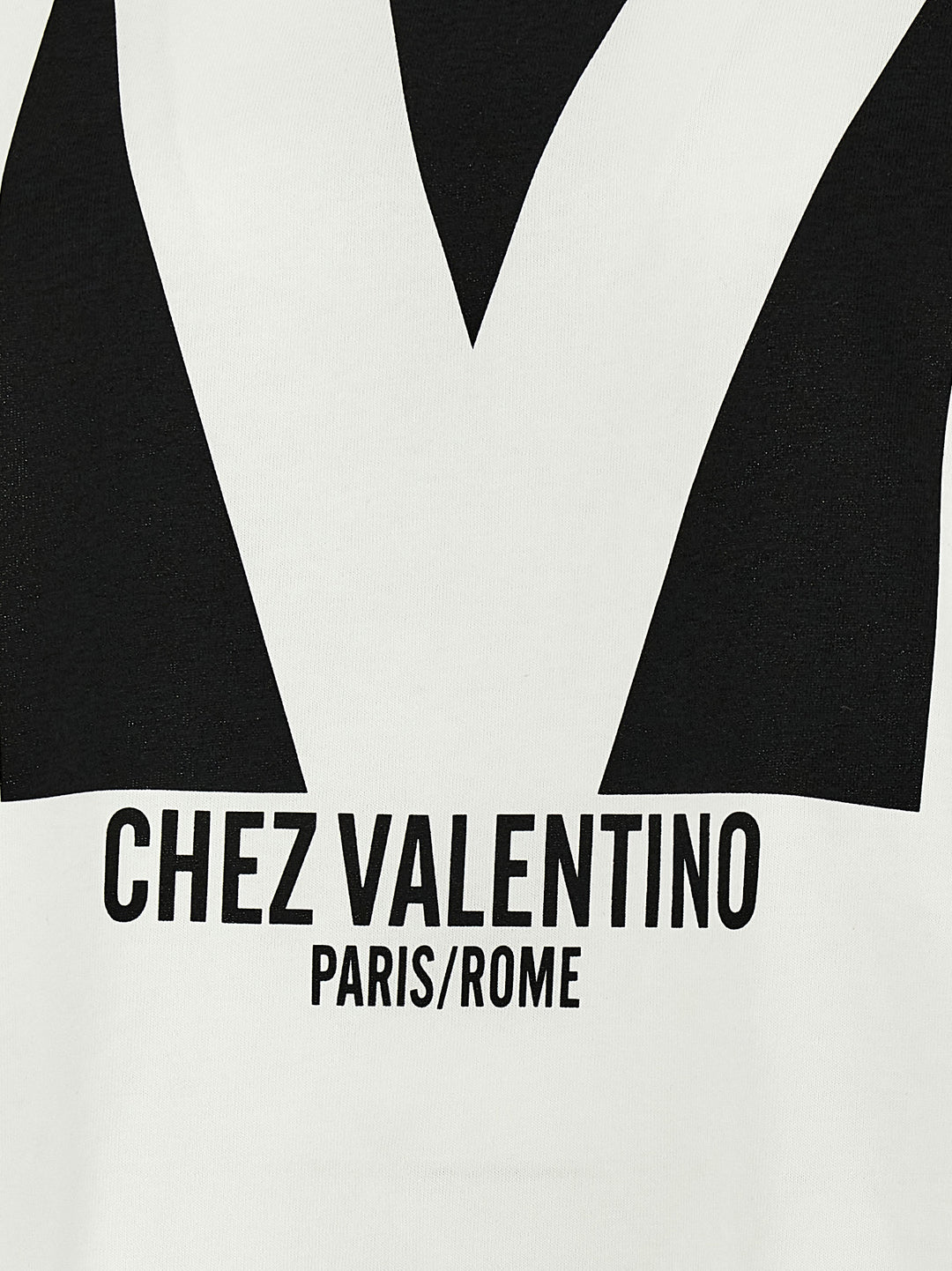 Valentino Garavani White Cotton T-Shirt