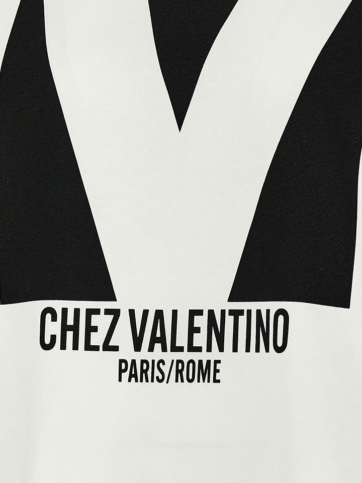 Valentino Garavani White Cotton T-Shirt