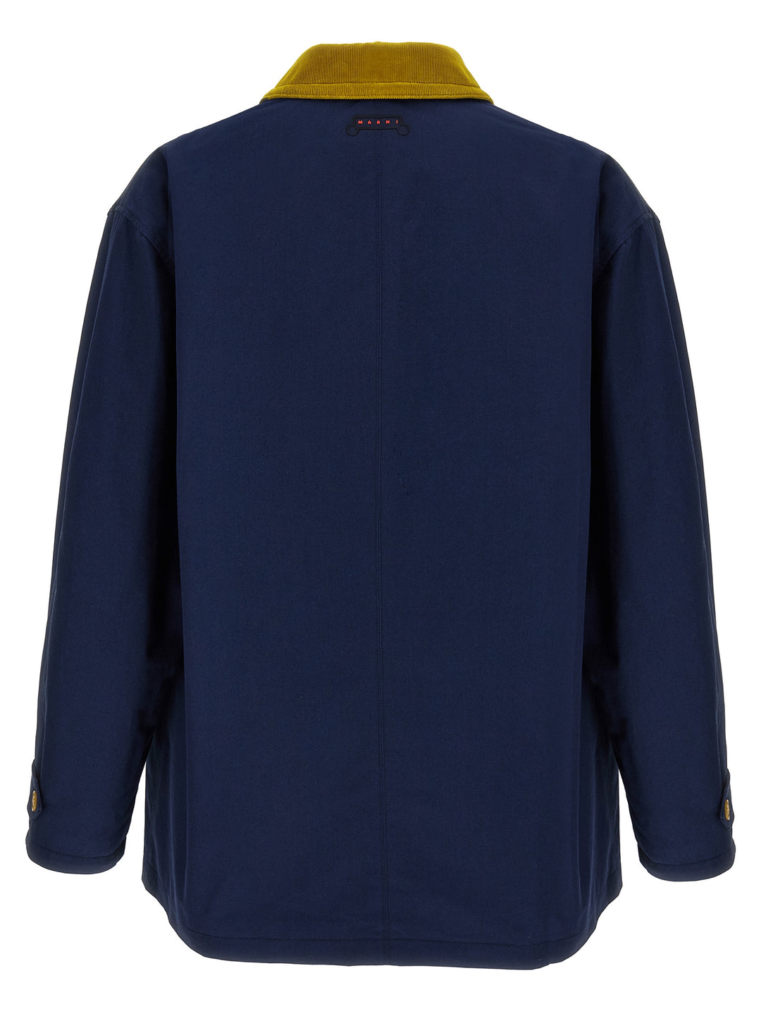 Marni Blue Cotton Parka