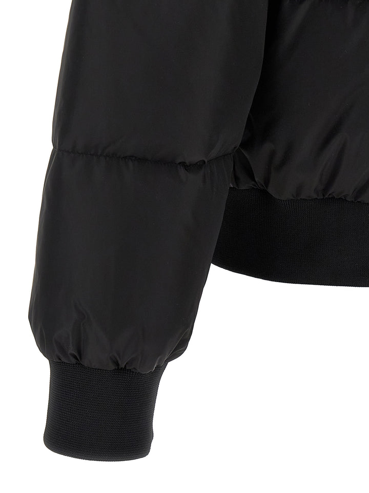 Dsquared² Black Polyamide Bomber
