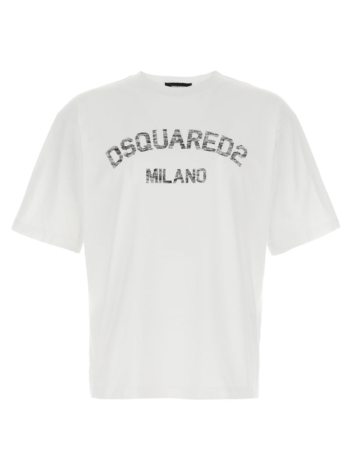Dsquared² White Cotton T-Shirt